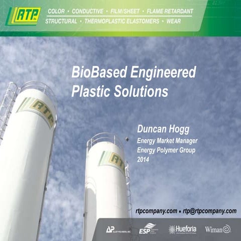 BioBased Engineered Plastic Solutions for Oil and Gas Applicaations
