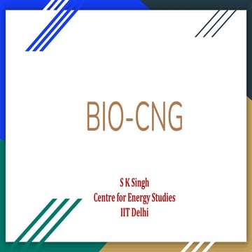 Bio cng