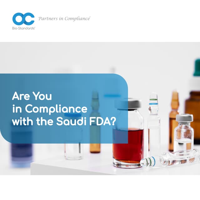 Bio standards regulatory services PDF