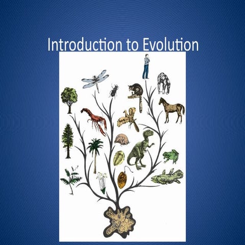 Biology Study Of Evolution Basics General Biology Pptx