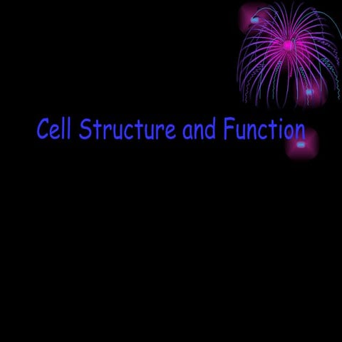 Bio 103 L 7 The Structure of Human Cell.ppt