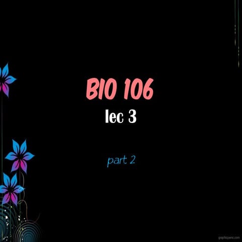 General Genetics: Gene Segregation and Integration (Part 2)