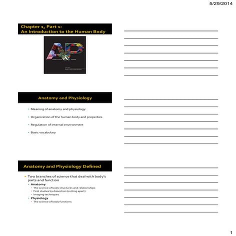 Bio 201 chapter 1 lecture