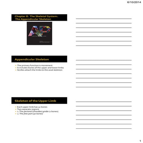 Bio 201 chapter 8 lecture