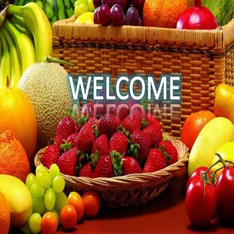 Bioactive compound in fruits and vegetables 