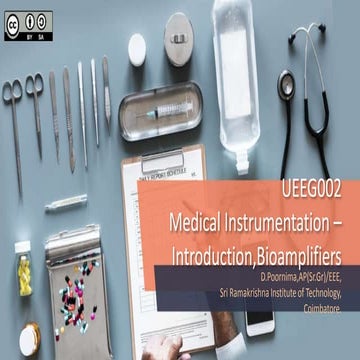 Biomedical Instrumentation introduction, Bioamplifiers