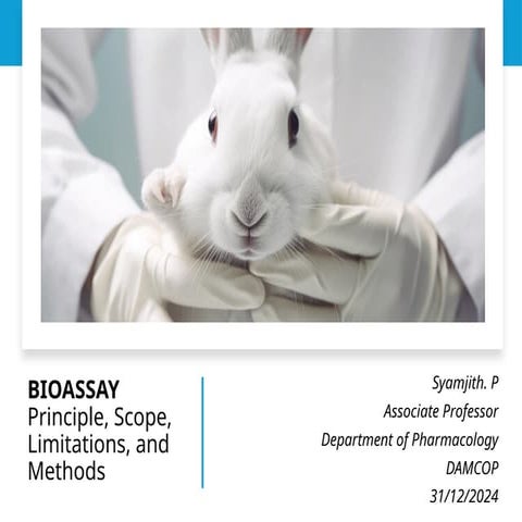 BIOASSAY 30 DEC 2024.pptx SCREENING PHARMACOLOGY