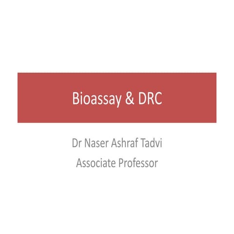Bioassay