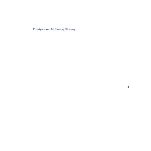 Bioassay | PPTX