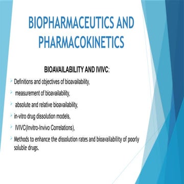 BIOAVAILABILITY AND IVIVC IN BIOPHARMACEUTICS.pptx