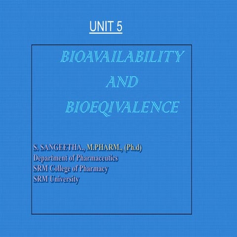 BioavailabilityandBioequivalence.pdf