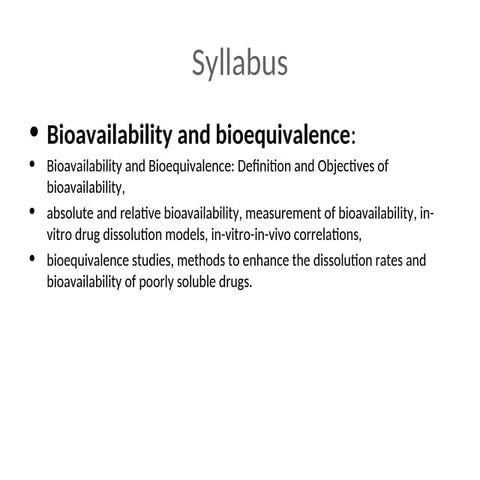Bioavailability and bioequivalence PCI.ppt