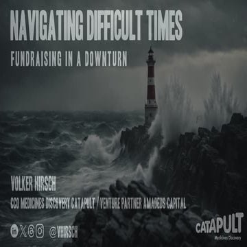 Biotech Fundraising in a Downturn