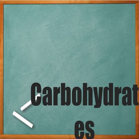 Carbohydrates: Classes and Functions