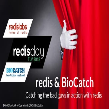 Redis Day TLV 2018 - Redis & BioCatch