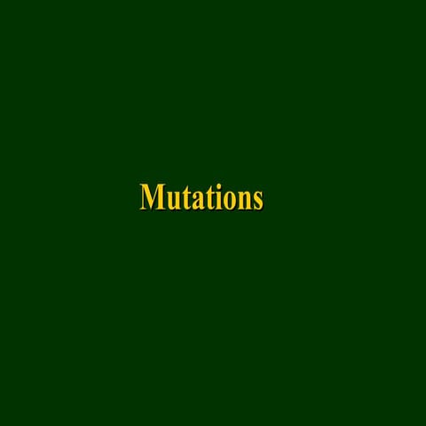 Biochem    mutations
