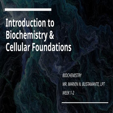 Introduction to Biochemistry & Cellular Foundations.pptx