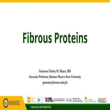 Biochem Fibrous Proteins - Nov 11, 2025.pptx