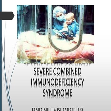 severe combined immunodeficiency syndrome