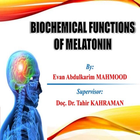 Melatonin | PPTX