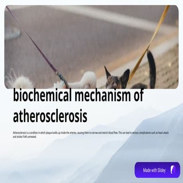 biochemical mechanism of atherosclerosis .pptx