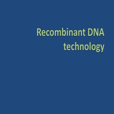 Biochemical techniques used in molecular genetics