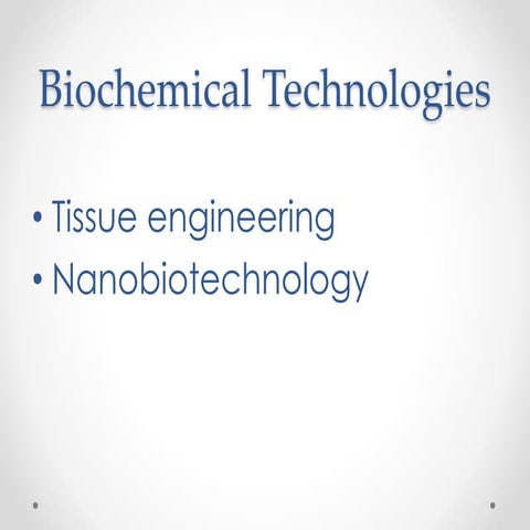 Stem cells and tissue engineering | PPT