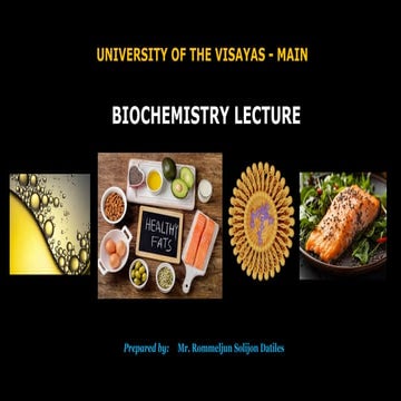 Biochemistry - Lipids 3.power point  presentation