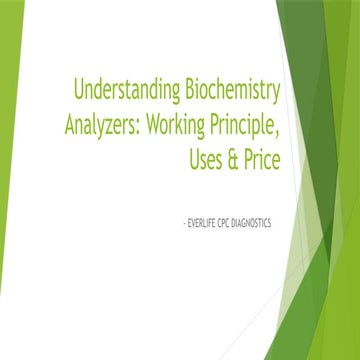 Biochemistry Analyzers working principle.pptx