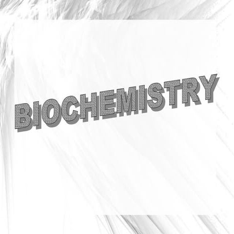 Biochemistry presentation