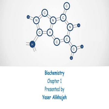 lehninger(sixth edition) Ch 01: The foundations of biochemistry | PPT