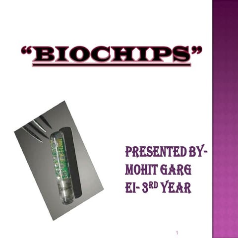Biochip PPT