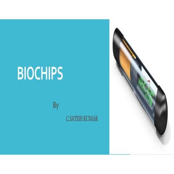 Biochips