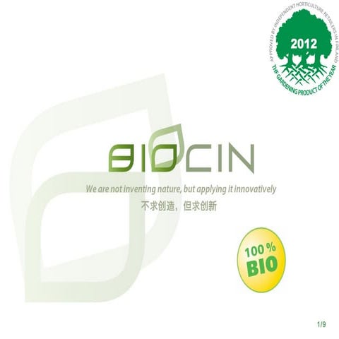 BIOCIN CHINA | PPT