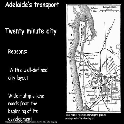 Adelaide’s transport Twenty minute city | Biocity Studio