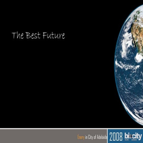 Energy in the City of Adelaide | Biocity Studio