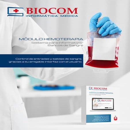 BIOCOM-BANK Sistema informático para Hemoterapia