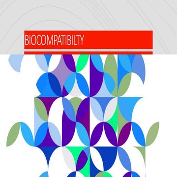 Comprehensive Overview of Biocompatibility in Dental Materials and ...