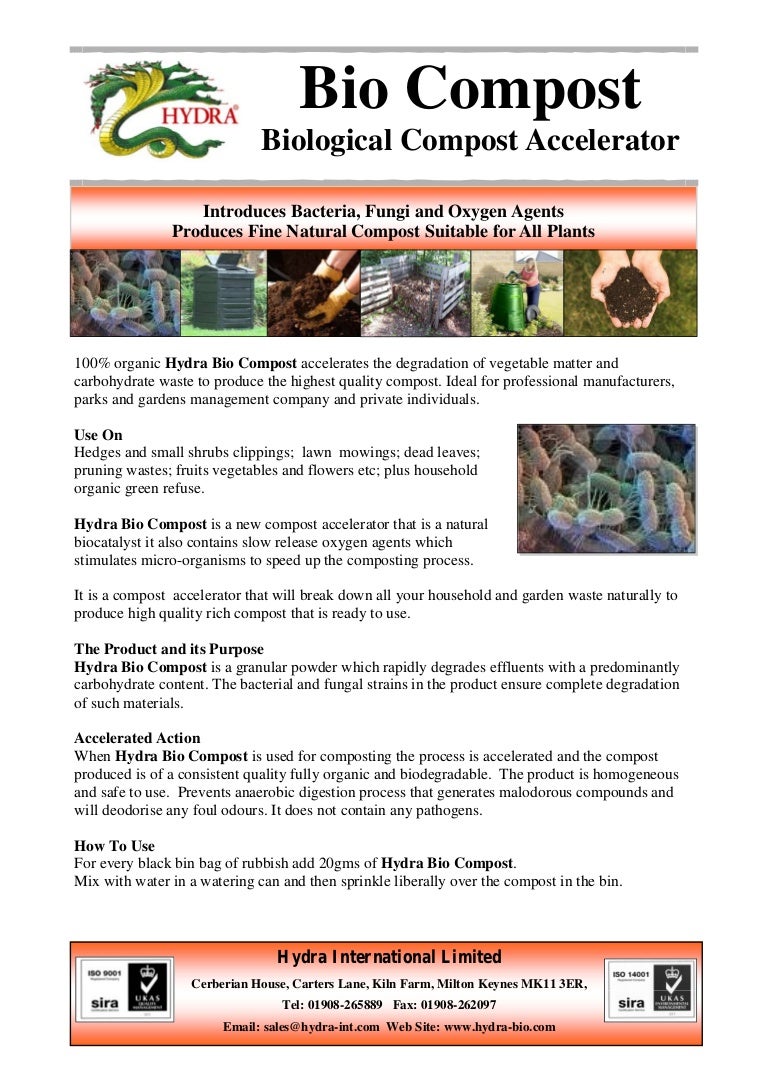 Hydra Bio Compost Soil Conditioner