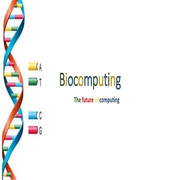 Bio computing | PPTX