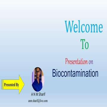 Biocontamination