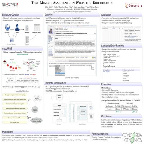 Biocuration2012 poster P113