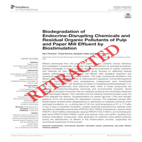 BIOREMEDIATION IN PAPER AND PULP INDUSTRY.pptx