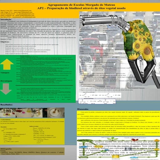 Cartaz biodiesel | PDF