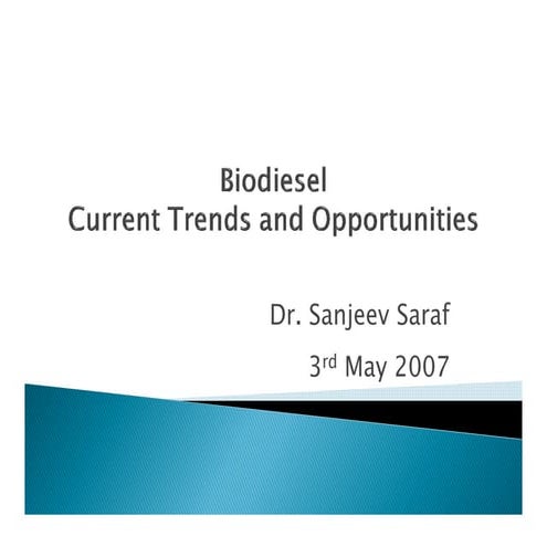 Biodiesel 2007
