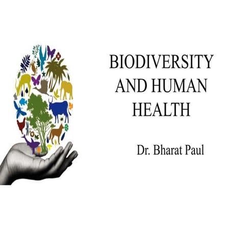 Biodiveristy and human health