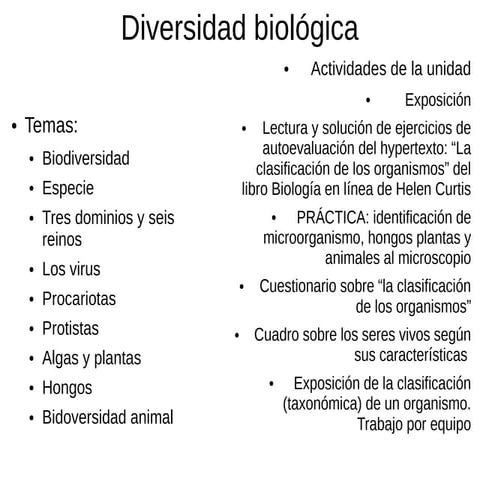 Biodiversidad