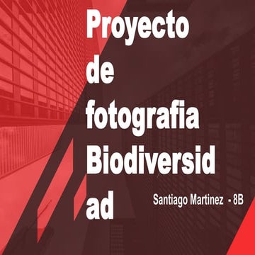 Biodiversidad   santiago martinez - 8 b