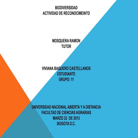 Biodiversidad tarea de reconocimiento unad