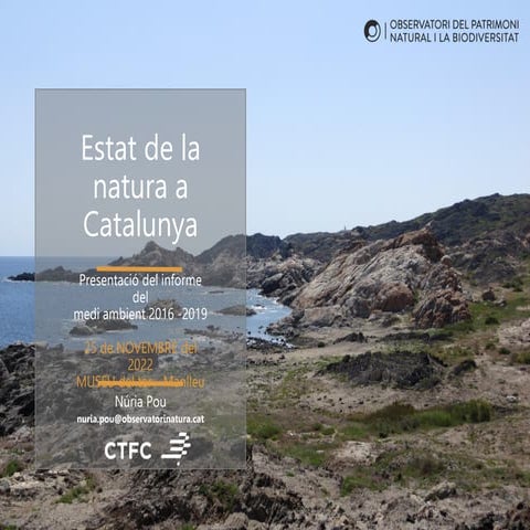 Estat de la natura a Catalunya